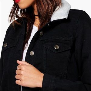 Black Denim Jacket, Small